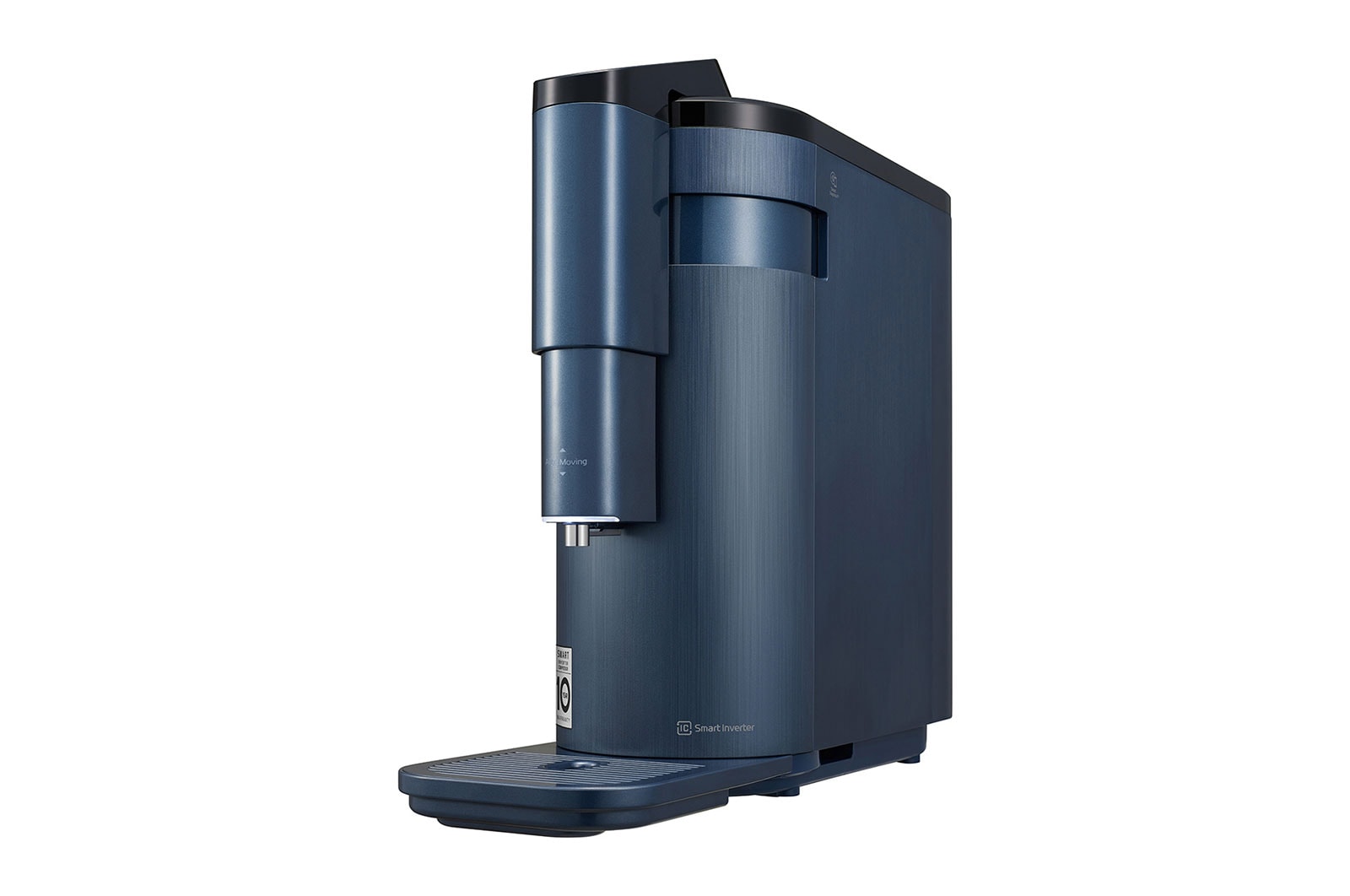 LG PuriCare? Self-Service Tankless Water Purifier with 4-Stage Filtration Hot/ Cold / Ambient, Calming Navy, WD516AN