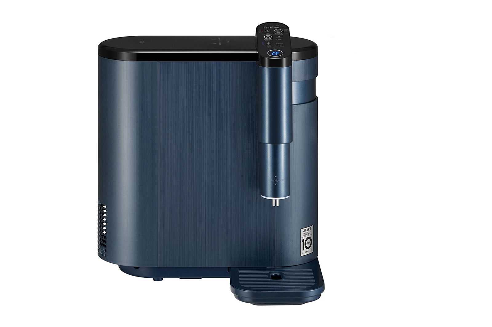 LG PuriCare? Self-Service Tankless Water Purifier with 4-Stage Filtration Hot/ Cold / Ambient, Calming Navy, WD516AN