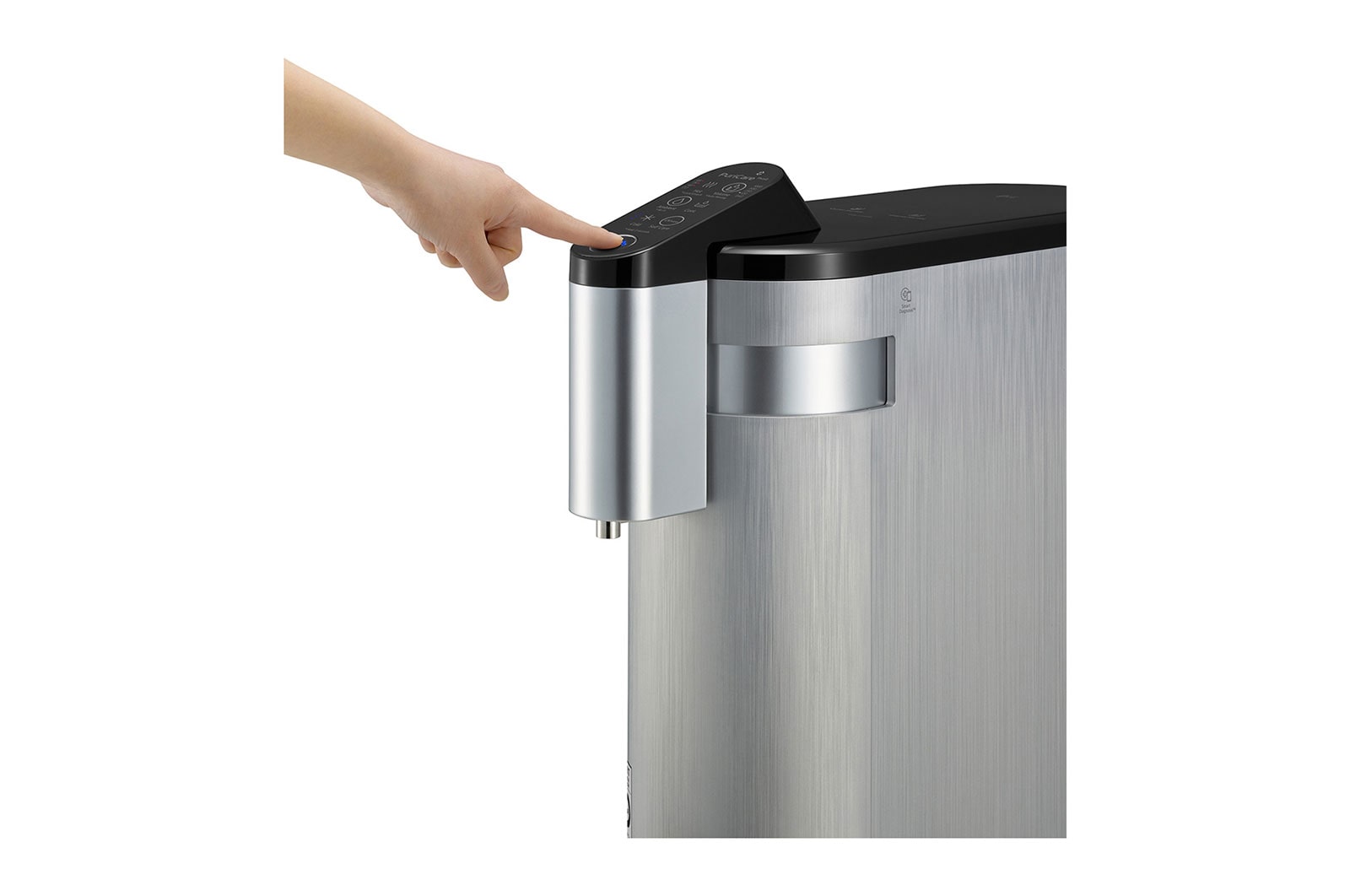 LG PuriCare? Self-Service Tankless Water Purifier with 4-Stage Filtration Hot/ Cold / Ambient, Silver  , WD516AN