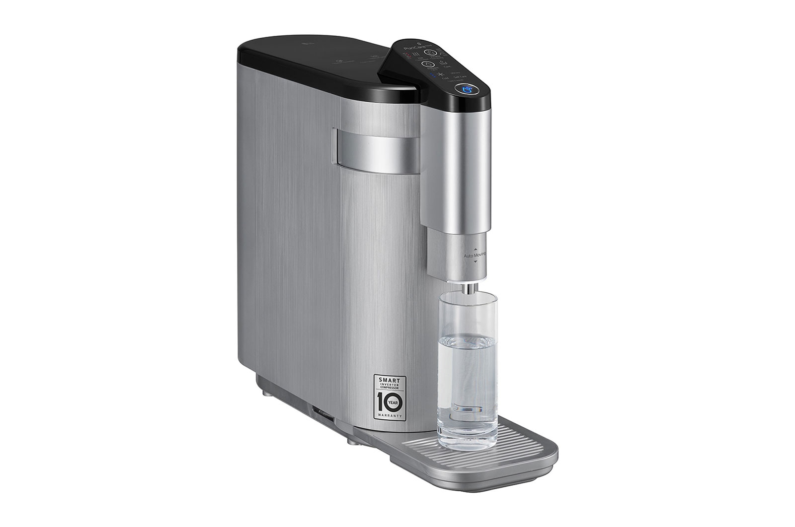 LG PuriCare? Self-Service Tankless Water Purifier with 4-Stage Filtration Hot/ Cold / Ambient, Silver  , WD516AN