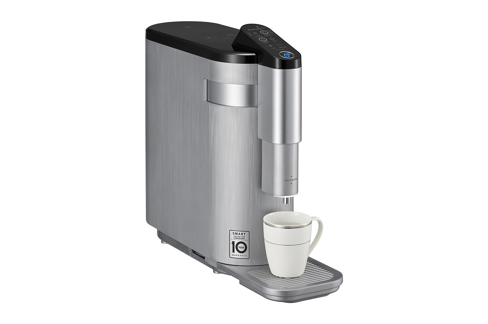 LG PuriCare? Self-Service Tankless Water Purifier with 4-Stage Filtration Hot/ Cold / Ambient, Silver  , WD516AN