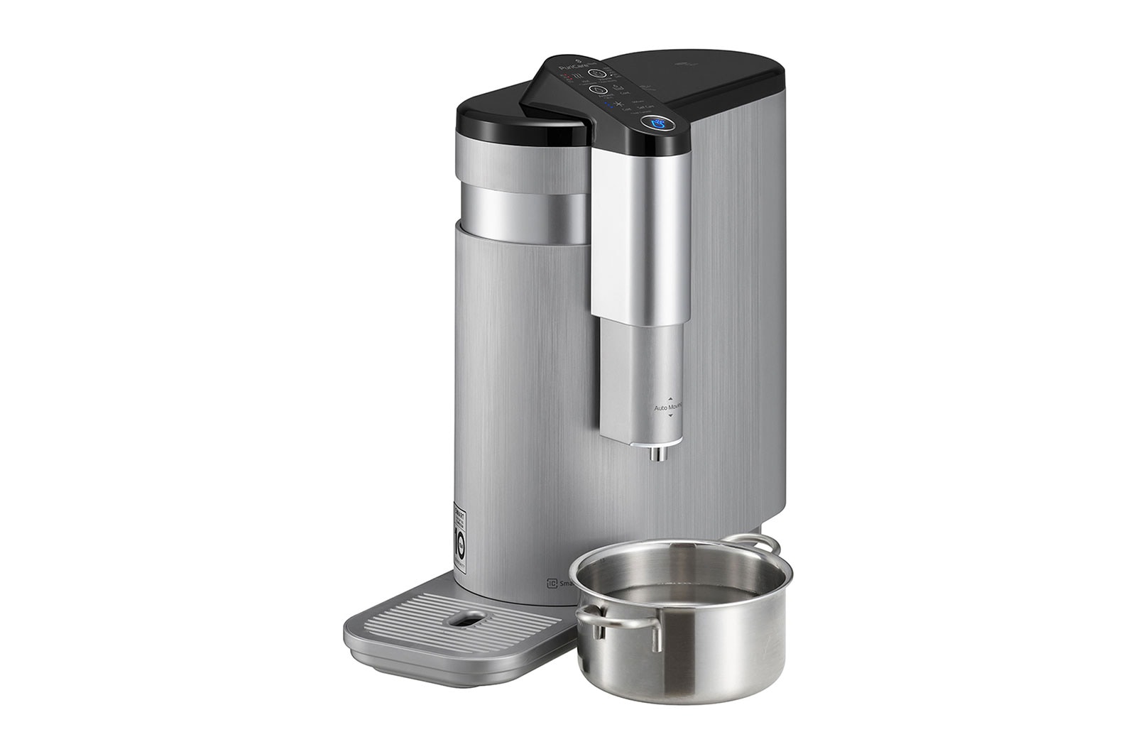 LG PuriCare? Self-Service Tankless Water Purifier with 4-Stage Filtration Hot/ Cold / Ambient, Silver  , WD516AN