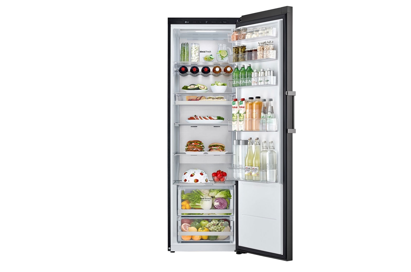 LG 384L Single Door Fridge in Mint Finish, GC-B411FGPF