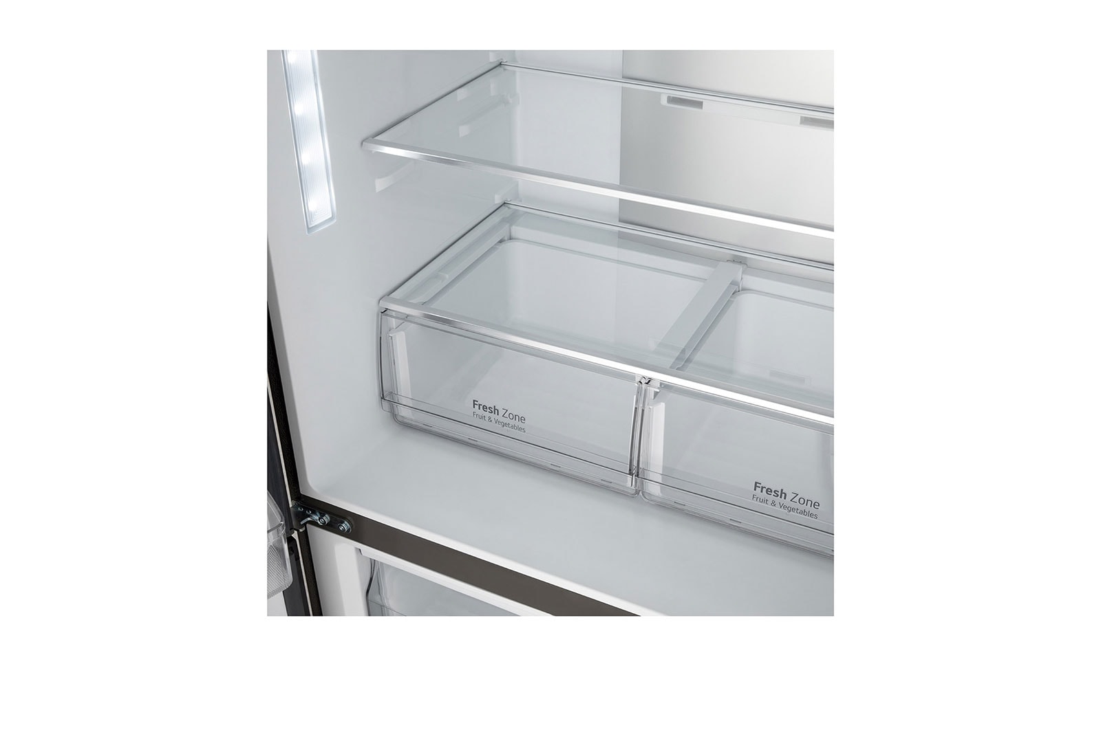 LG 470L Multi Door Fridge in Essence Black Steel, GC-B47FFQAB