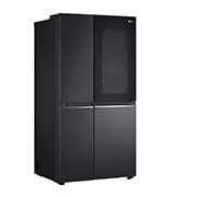 LG 655L Side by Side Fridge in Matte Black Finish, GC-V257CQFW