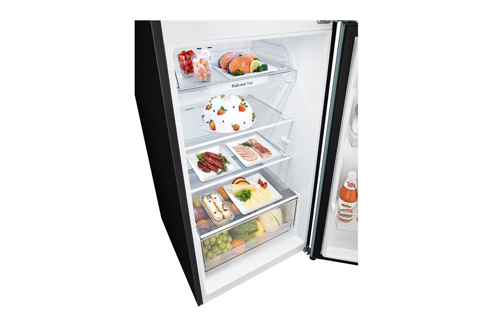 LG 360L Top Freezer Fridge in Clay Mint Finish, GN-B332PMGB