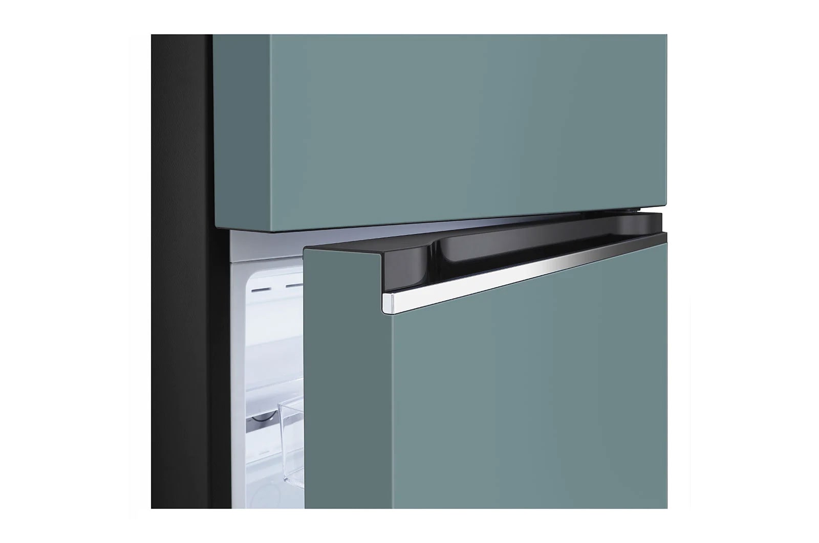 LG 360L Top Freezer Fridge in Clay Mint Finish, GN-B332PMGB