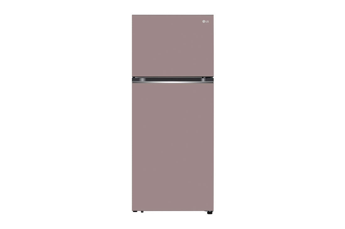 LG 360L Top Freezer Fridge in Clay Pink Finish , GN-B332PPGB