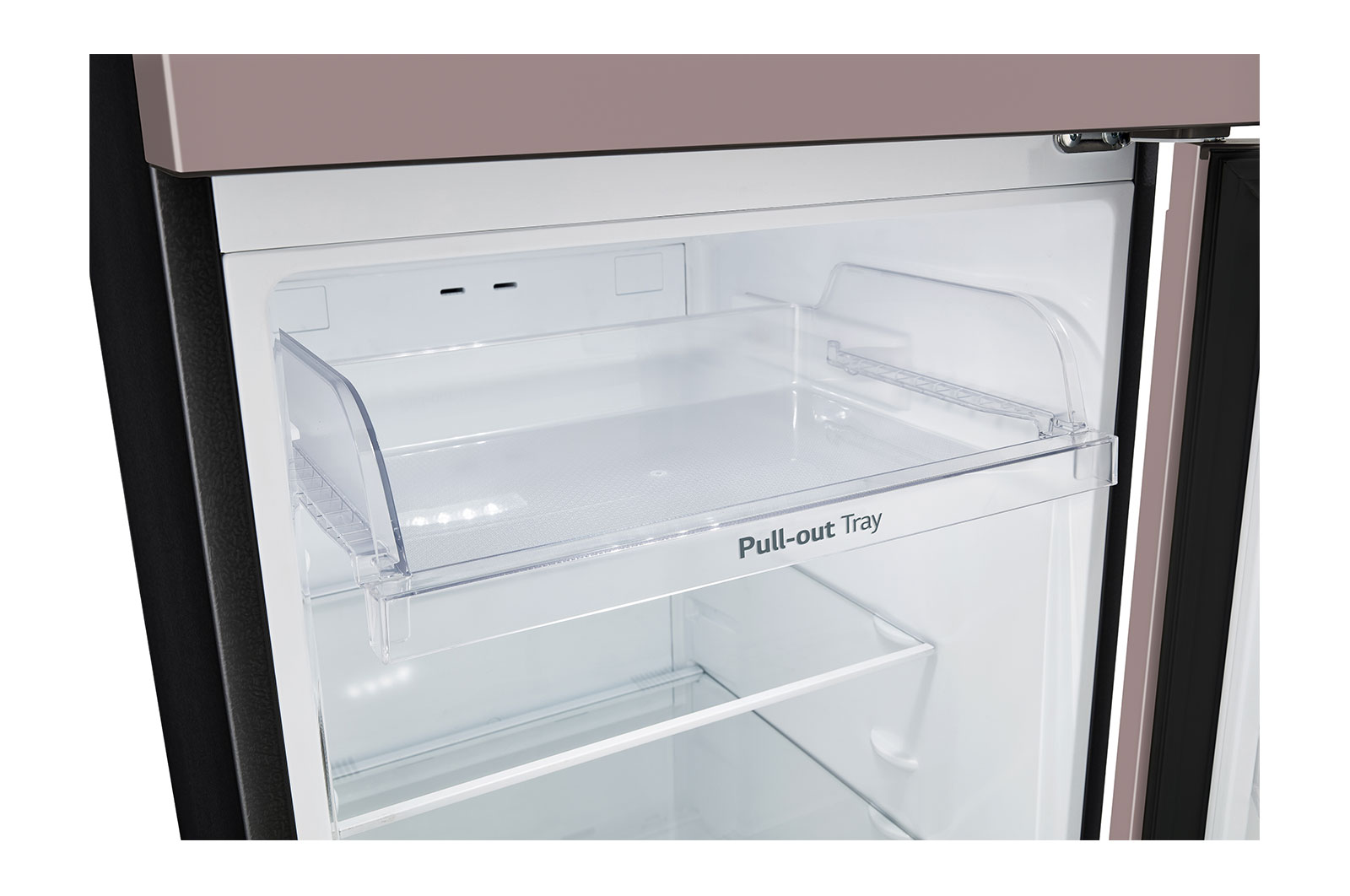 LG 360L Top Freezer Fridge in Clay Pink Finish , GN-B332PPGB