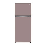 LG 360L Top Freezer Fridge in Clay Pink Finish , GN-B332PPGB