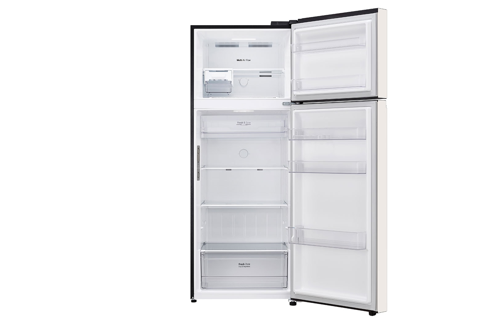 LG 493L Top Freezer Fridge in Nature Beige Finish, GN-B452PBFK