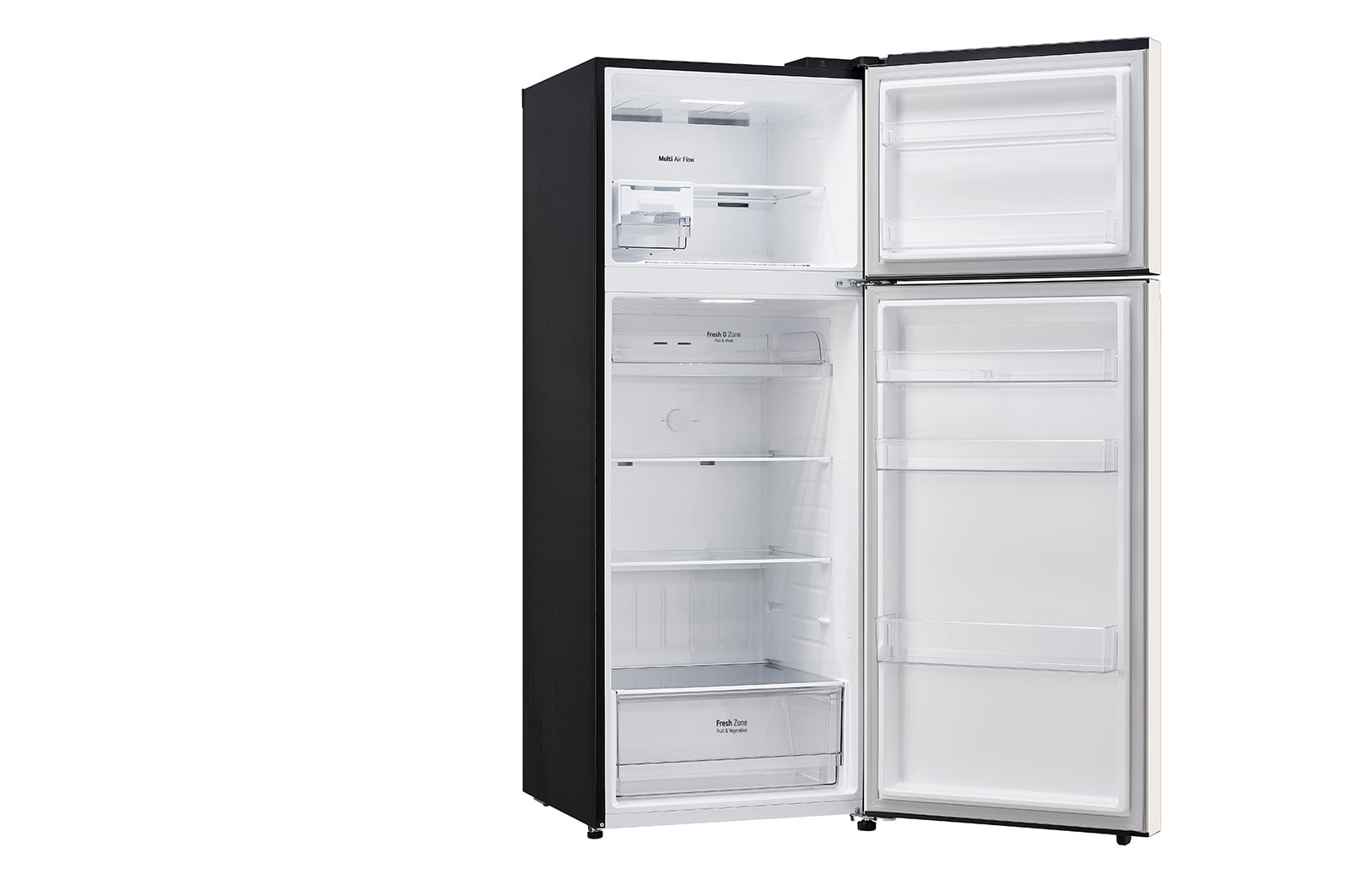 LG 493L Top Freezer Fridge in Nature Beige Finish, GN-B452PBFK