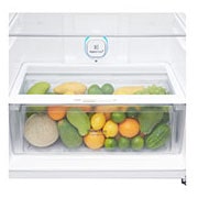 LG 547L Top Freezer Fridge in Black Glass Finish , GN-C702SGGM