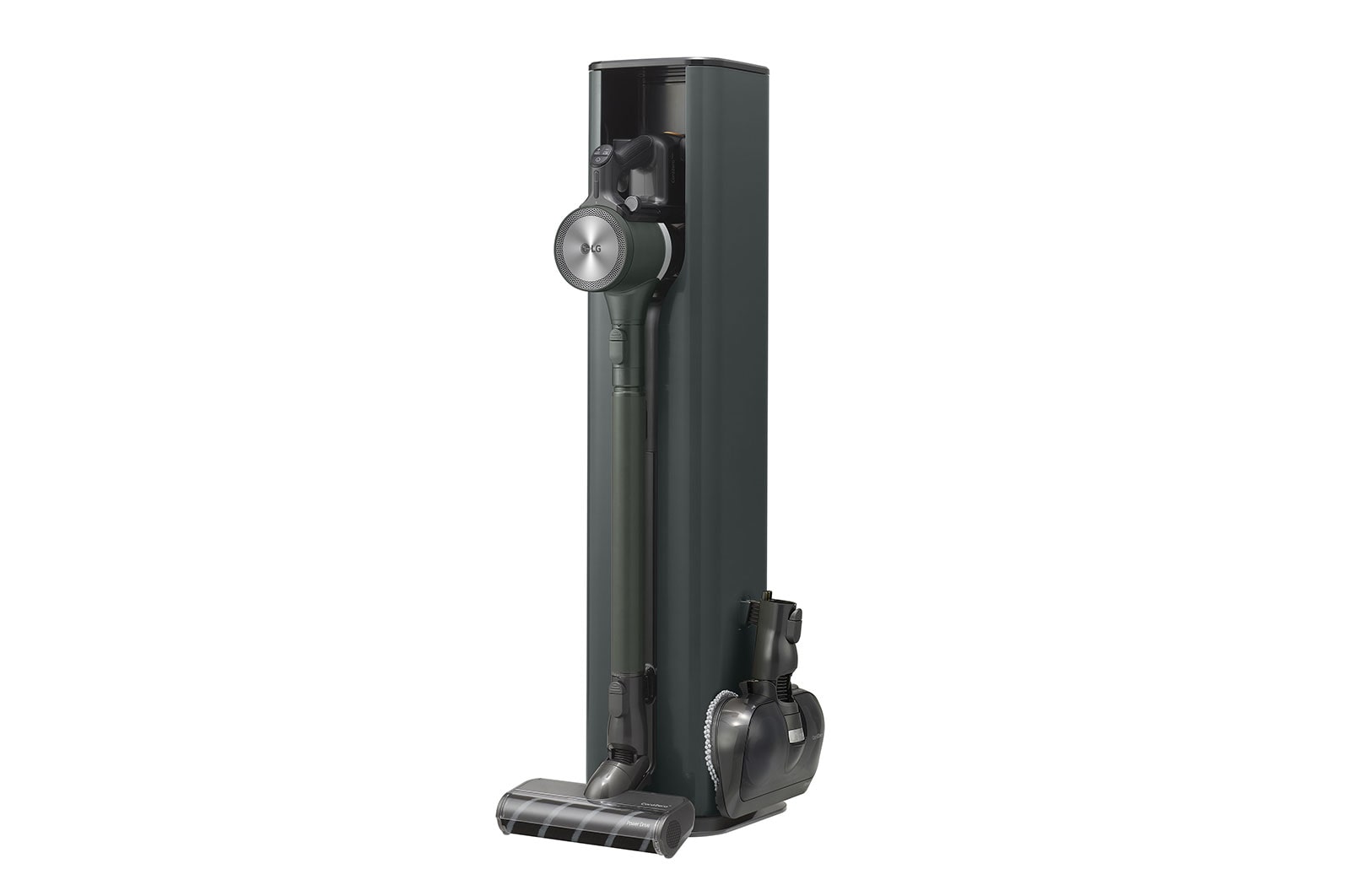 LG CordZero? A9Komp with All-in-One Tower? (Made in Korea, Calming Green), A9T-MAX