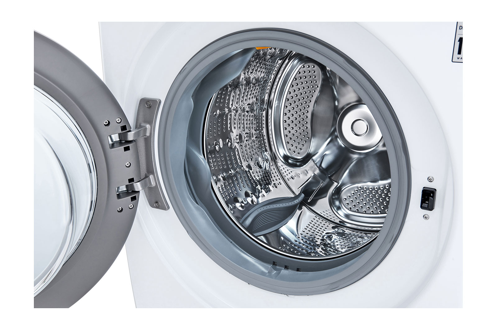 LG 24kg Front Load Washer with AI Direct Drive? and TurboWash?, F2724SVRW