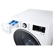 LG 24kg Front Load Washer with AI Direct Drive? and TurboWash?, F2724SVRW