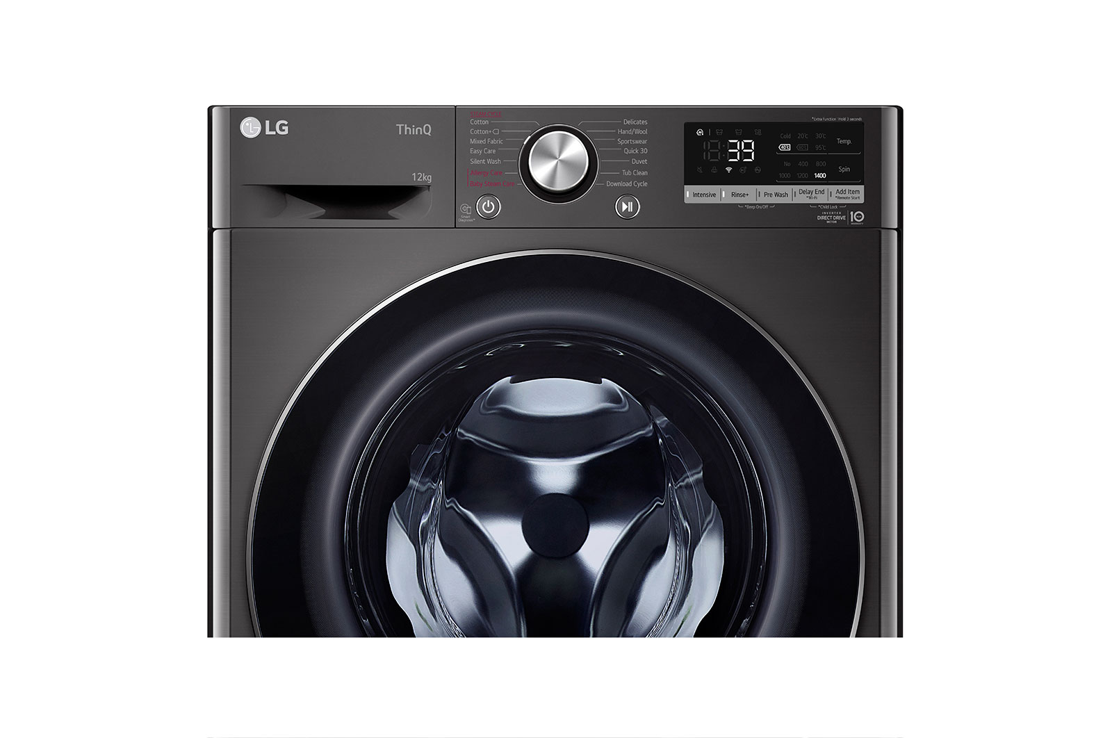 LG 12kg Front Load Washer with AI Direct Drive?  and  TurboWash?360?, FV1412S3B