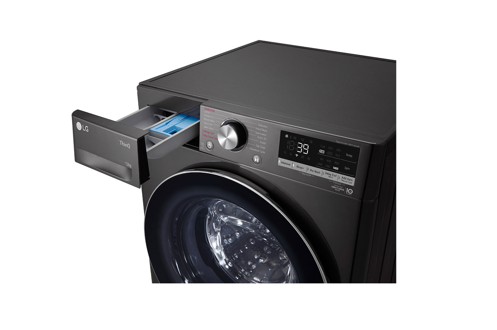 LG 12kg Front Load Washer with AI Direct Drive?  and  TurboWash?360?, FV1412S3B