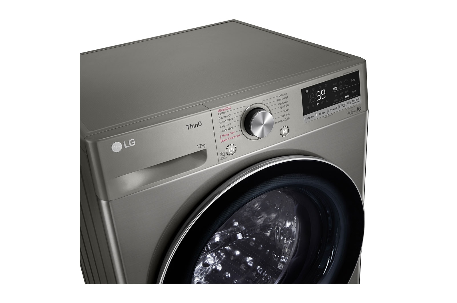 LG 12kg Front Load Washer with AI Direct Drive?  and  TurboWash?360?, FV1412S3P