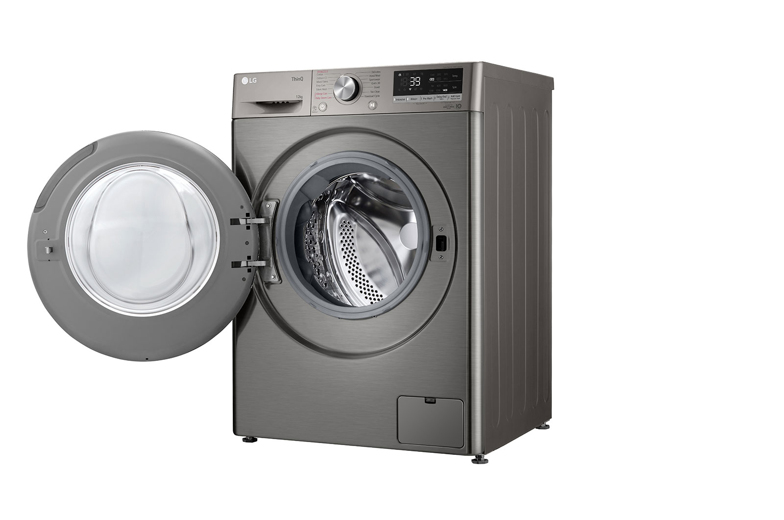 LG 12kg Front Load Washer with AI Direct Drive?  and  TurboWash?360?, FV1412S3P
