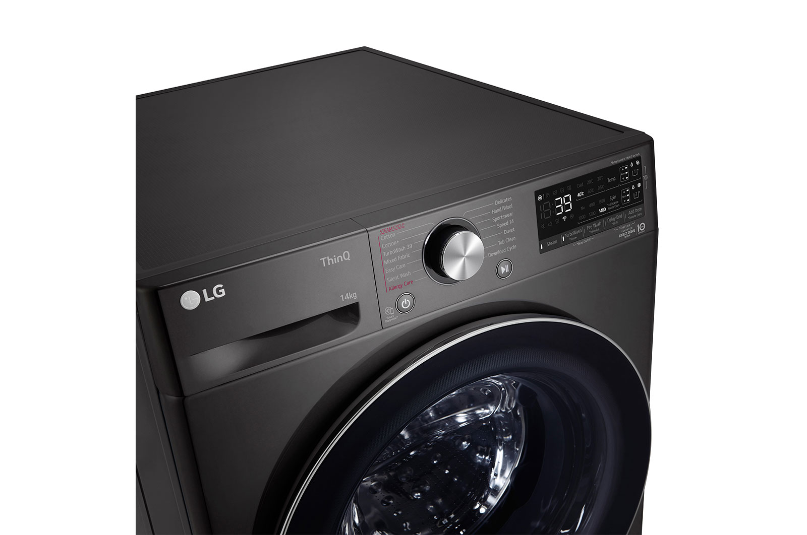 LG 14kg Front Load Washer with AI Direct Drive? and TurboWash?360?, FV1414S3B