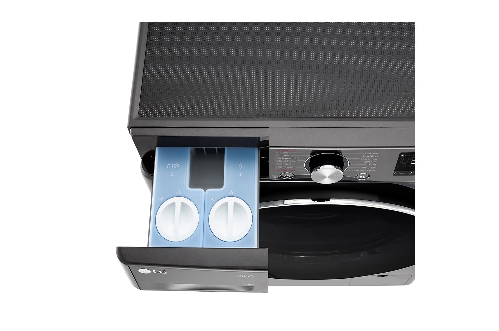 LG 14kg Front Load Washer with AI Direct Drive? and TurboWash?360?, FV1414S3B
