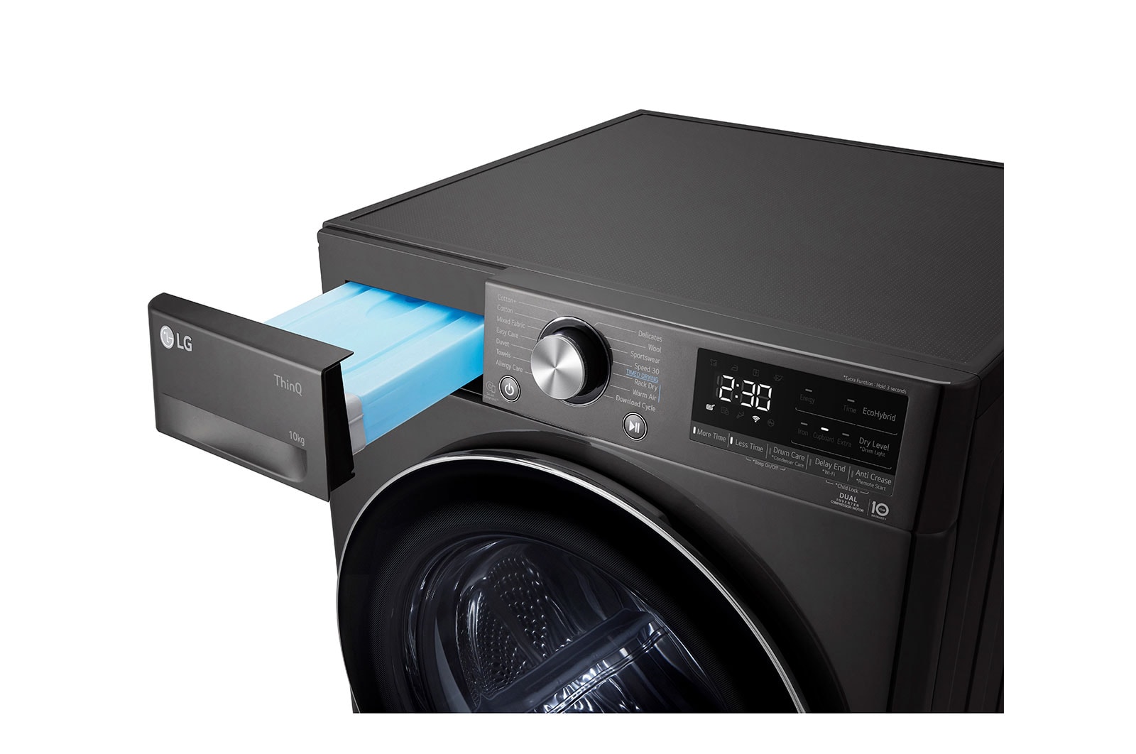 LG 10kg Dual Inverter Heat Pump?Dryer with Auto Cleaning Condenser, RH10VHP2B