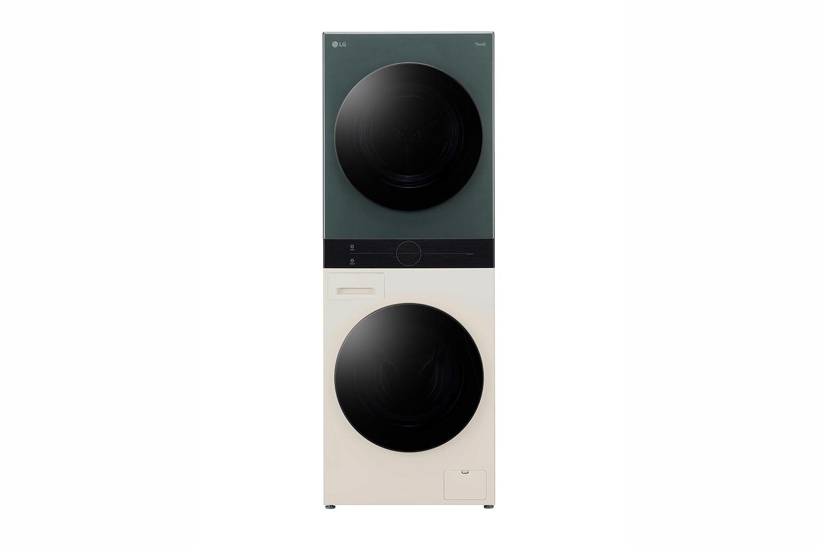 LG 14/10kg Objet WashTower? All-In-One Stacked Washer Dryer, WT1410NHEG