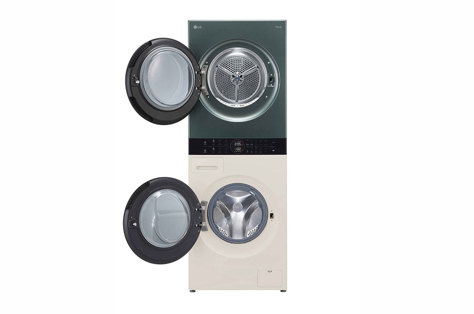 LG 14/10kg Objet WashTower? All-In-One Stacked Washer Dryer, WT1410NHEG