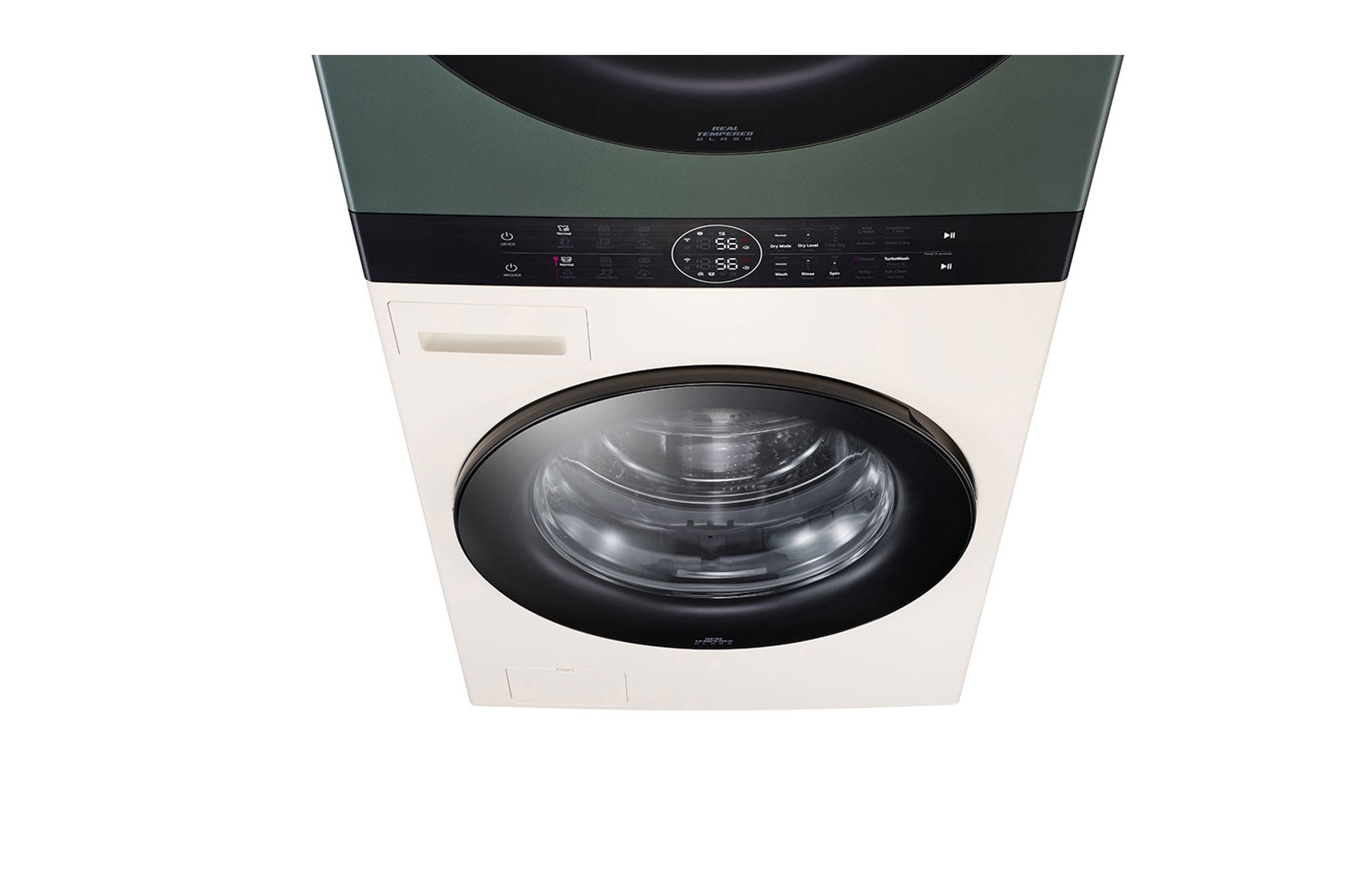 LG 14/10kg Objet WashTower? All-In-One Stacked Washer Dryer, WT1410NHEG
