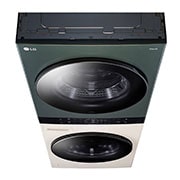 LG 14/10kg Objet WashTower? All-In-One Stacked Washer Dryer, WT1410NHEG