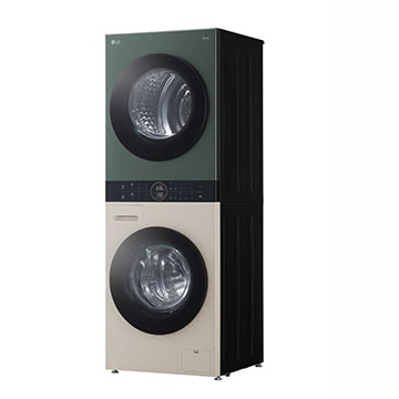 LG 14/10kg Objet WashTower? All-In-One Stacked Washer Dryer, WT1410NHEG