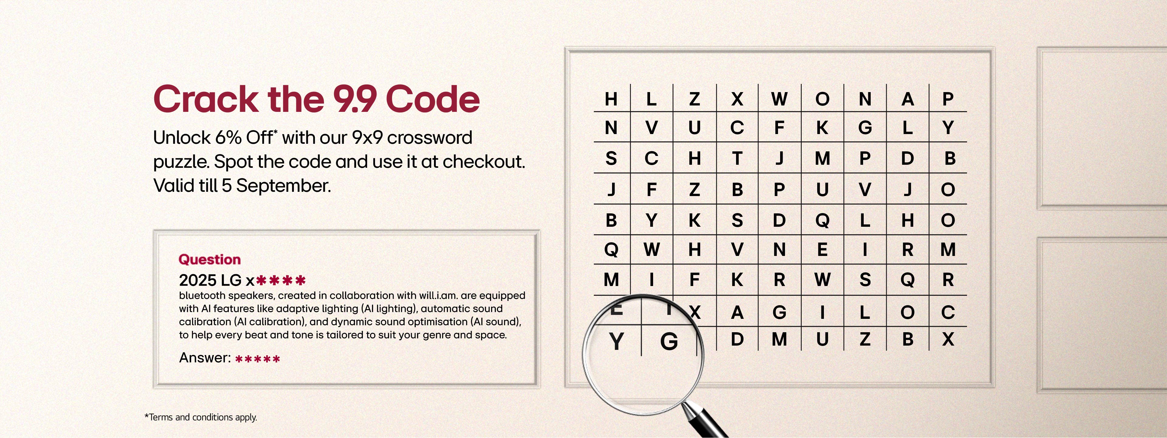 Crack the code