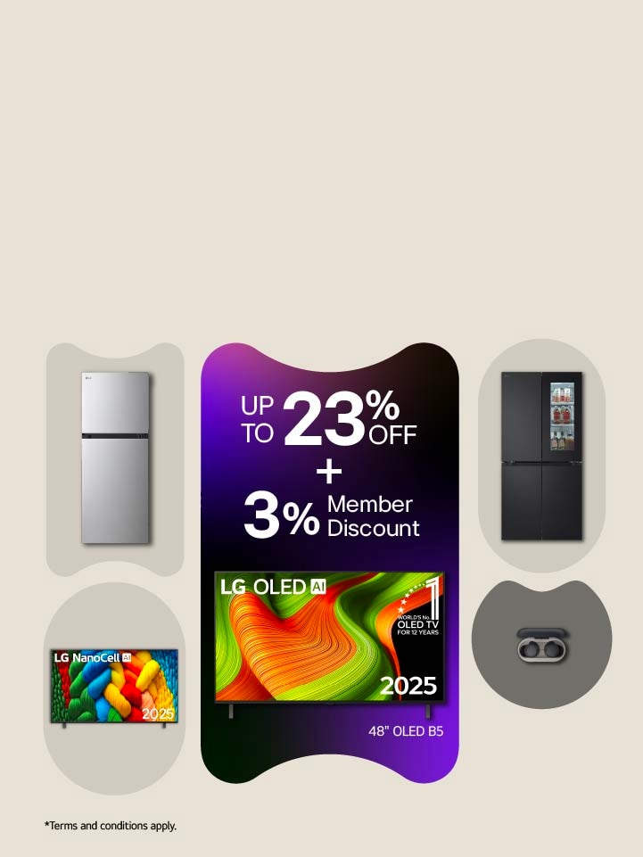 LG online exclusive promotion