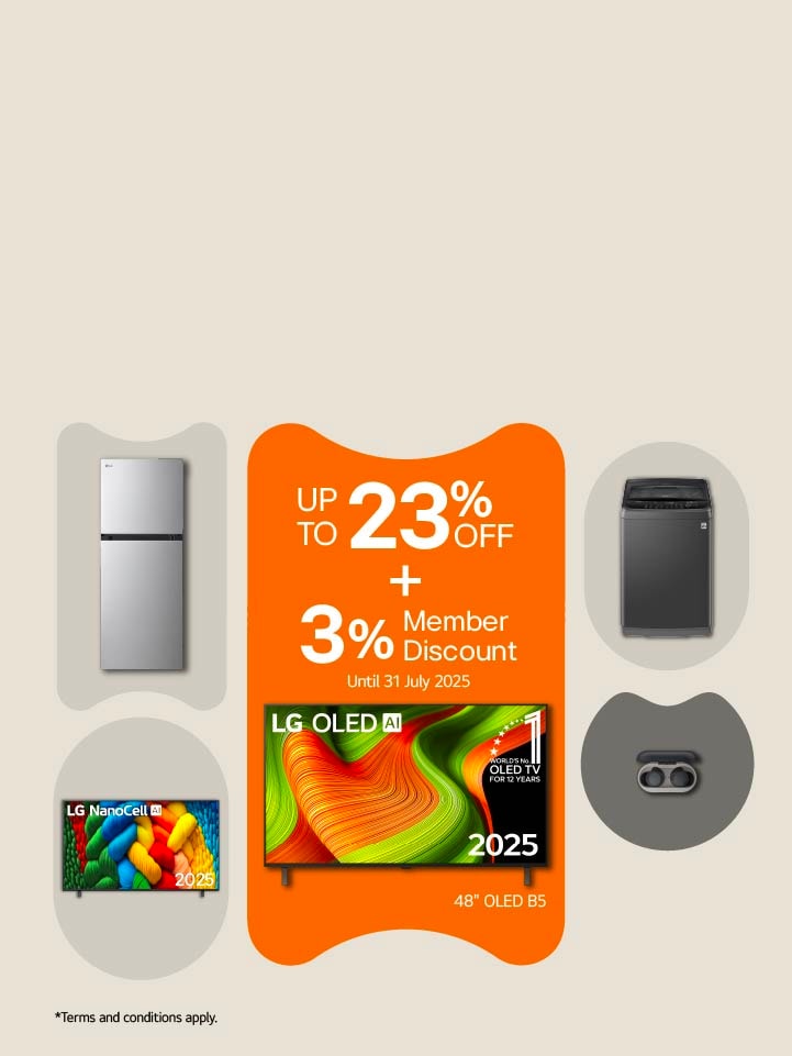 LG TV Online Exlusive Promo