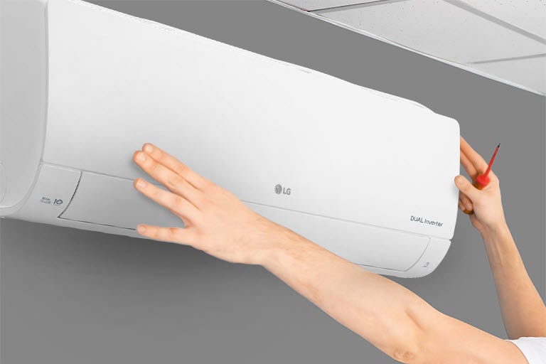 Feature card van 2.5kW, DUALCOOL Standaard Plus, airconditioning met simpel, strak design en verborgen display PC09ST.NSJ