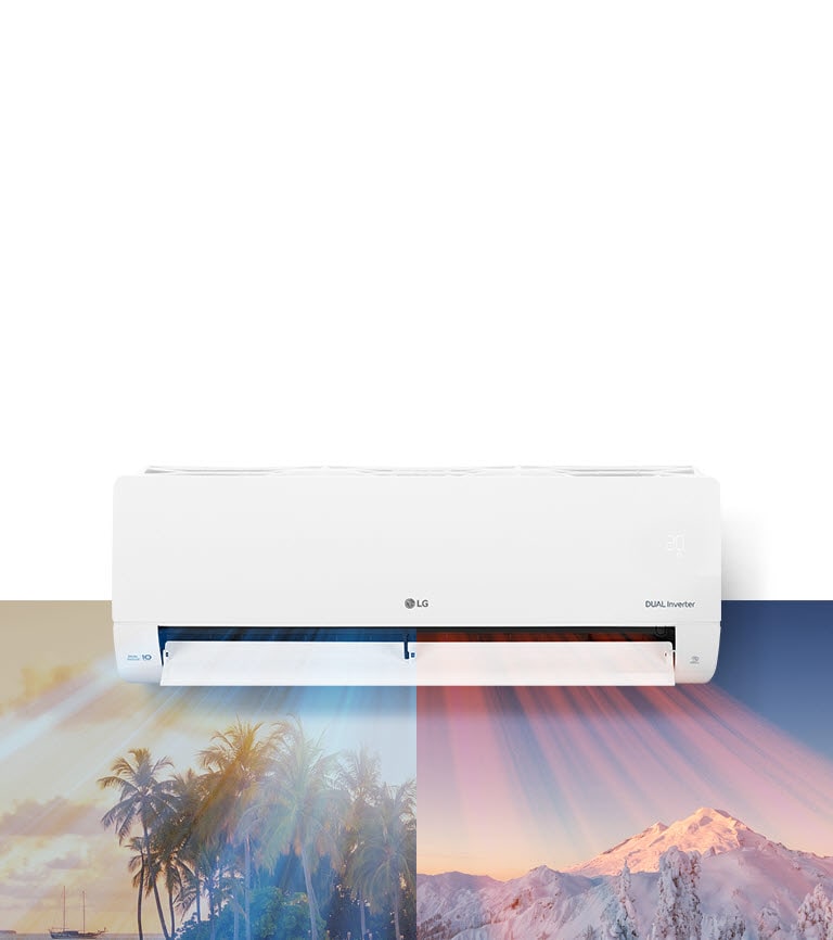 Feature card van 2.5kW, DUALCOOL Standaard Plus, airconditioning met simpel, strak design en verborgen display PC09ST.NSJ