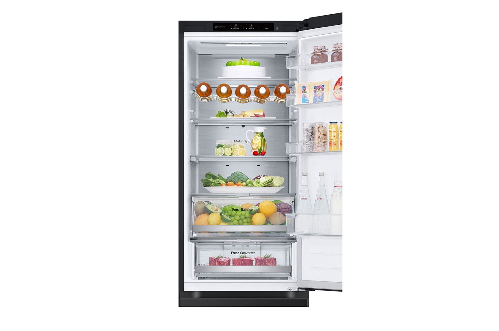 LG Koel-vries combinatie GBV7280AEV | 387L inhoud | FRESHBalancer?, GBV7280AEV