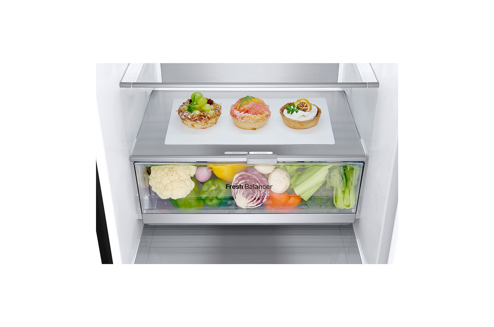 LG Koel-vries combinatie GBV7280AEV | 387L inhoud | FRESHBalancer?, GBV7280AEV