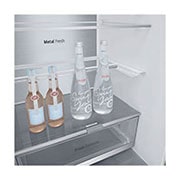 LG 387L Koelkast en vriezer Zilver | DoorCooling+? | FRESHConverter? | Smart Diagnosis?, GBV7280AMB