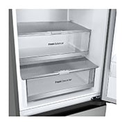 LG 387L Koelkast en vriezer Zilver | DoorCooling+? | FRESHConverter? | Smart Diagnosis?, GBV7280AMB