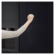 LG 628L Amerikaanse koelkast Zwart | InstaView? | ThinQ? | DoorCooling+?, GSGV80EPLD