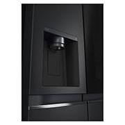 LG 628L Amerikaanse koelkast Zwart | InstaView? | ThinQ? | DoorCooling+?, GSGV80EPLD