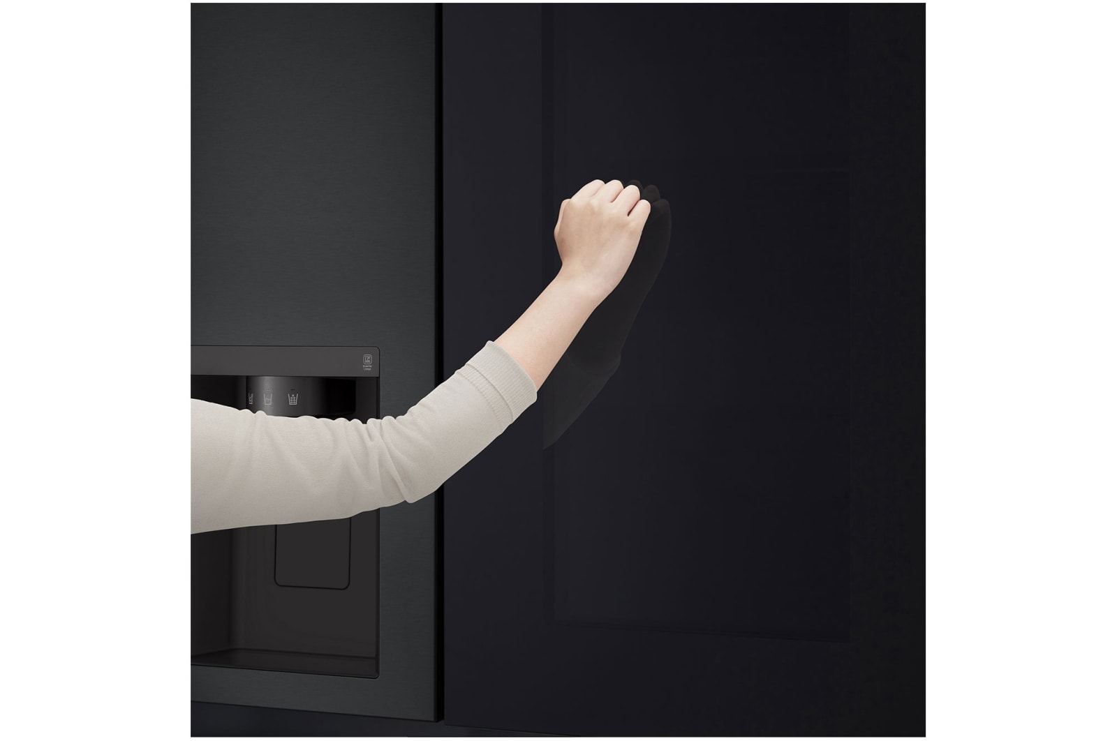 LG 628L Amerikaanse koelkast Zwart | InstaView? | ThinQ? | DoorCooling+?, GSGV80EPLD