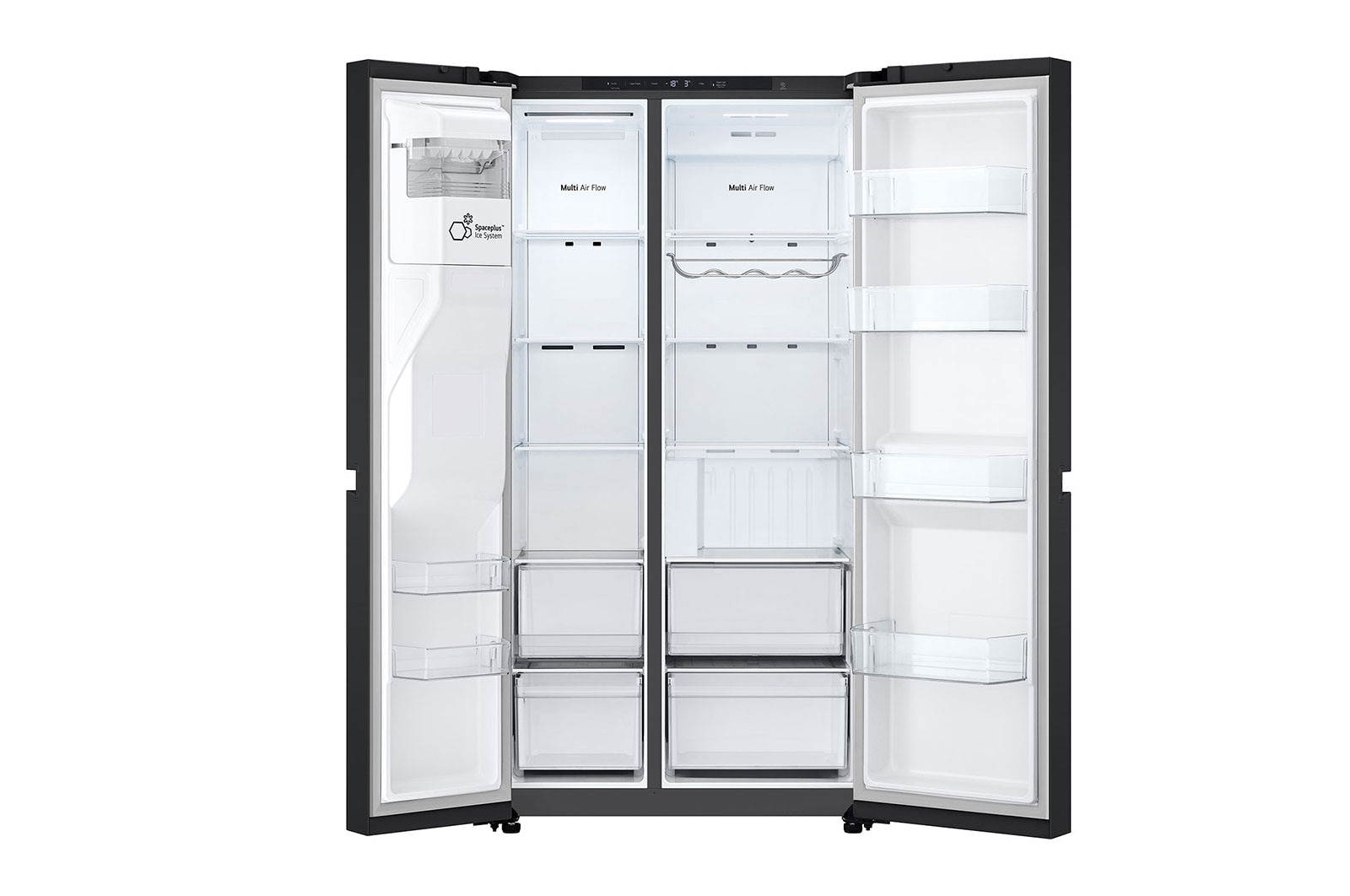 LG 638L Amerikaanse koelkast Zwart | DoorCooling+? | FRESHConverter? | Smart Inverter Compressor?, GSLC40EPPE