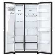 LG 638L Amerikaanse koelkast Zwart | DoorCooling+? | FRESHConverter? | Smart Inverter Compressor?, GSLC40EPPE