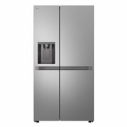 Voorkant van 638L Amerikaanse koelkast Zilver | Linear Cooling? - GSLC40PYPE