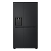 Voorkant van 641L Amerikaanse koelkast Zwart | ThinQ? | Uvnano? | FRESH Converter? | LGNL, GSLC41EPPE