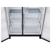 LG 641L Amerikaanse koelkast Zwart | ThinQ? | Uvnano? | FRESH Converter?, GSLC41EPPE