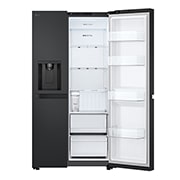 LG 641L Amerikaanse koelkast Zwart | ThinQ? | Uvnano? | FRESH Converter?, GSLC41EPPE